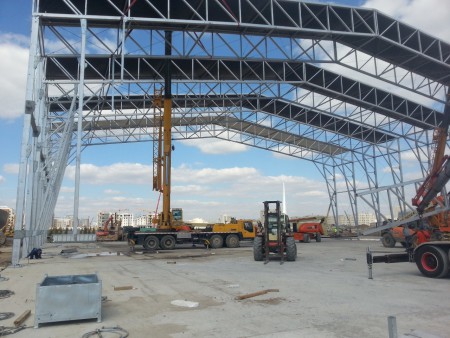 Grande et haute Construction